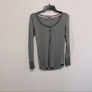 Victoria secret women’s grey long sleeve Sz M